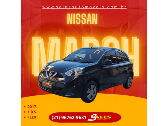 NISSAN MARCH 1.0 S 12V FLEX 4P MANUAL